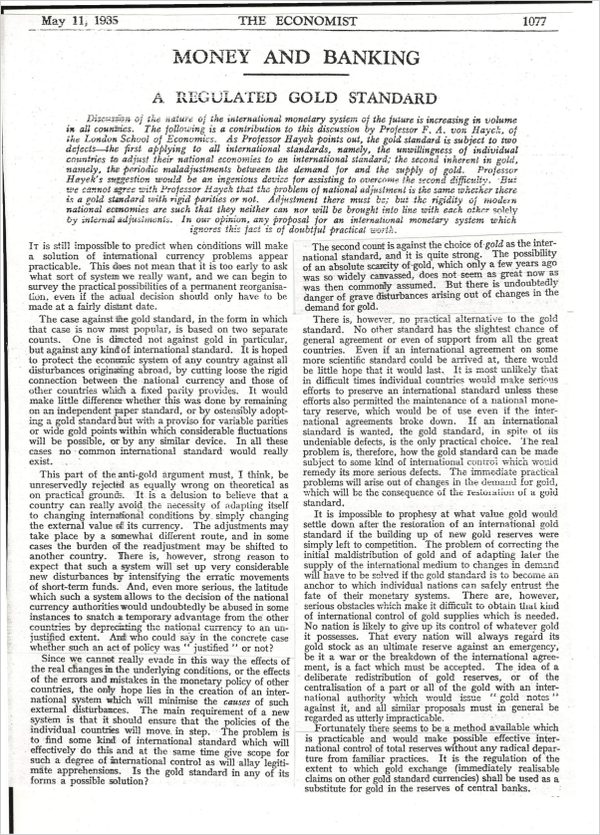 Cover of A Regulated Gold Standard