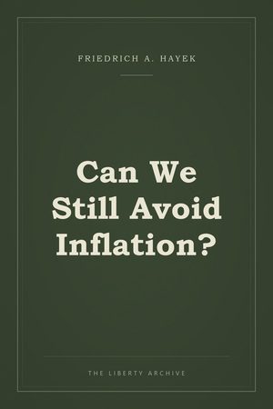 Cover of Can We Still Avoid Inflation?