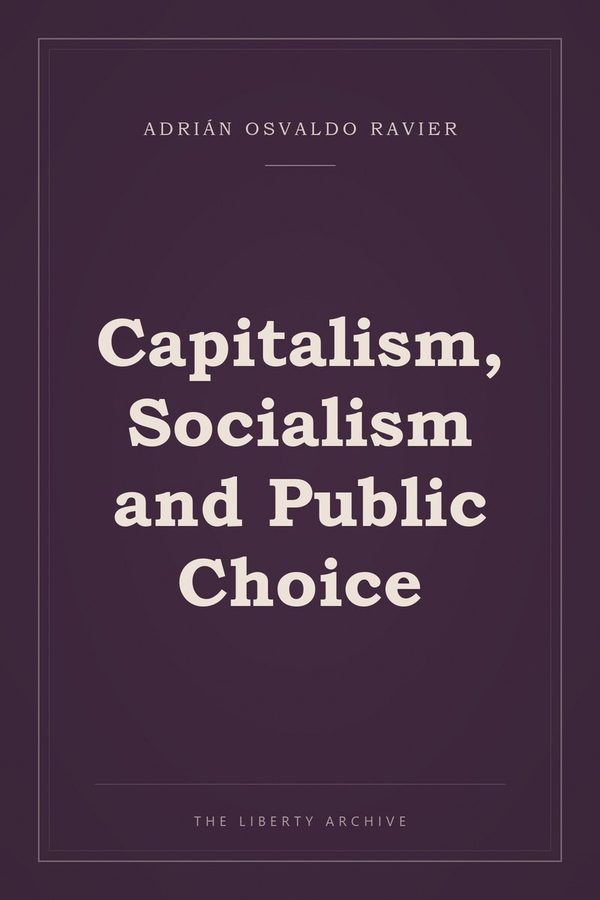 Cover of Capitalism, Socialism and Public Choice