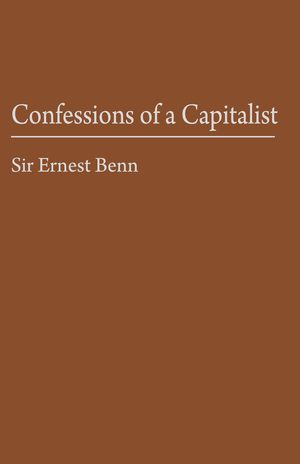 Cover of Confessions of a Capitalist