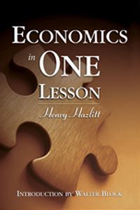 Cover of Economics in One Lesson