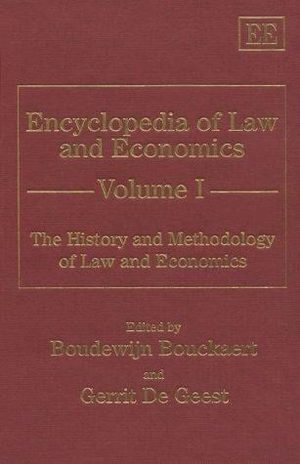 Cover of Encyclopedia of Law and Economics