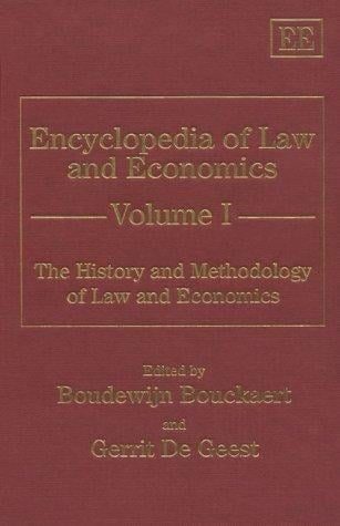Cover of Encyclopedia of Law and Economics