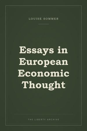 Cover of Essays in European Economic Thought