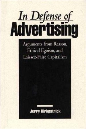 Cover of In Defense of Advertising