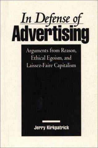 Cover of In Defense of Advertising