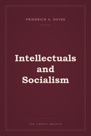 Cover of "Intellectuals and Socialism"
