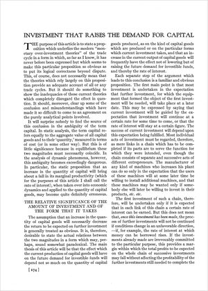 Cover of "Investment that Raises the Demand for Capital"