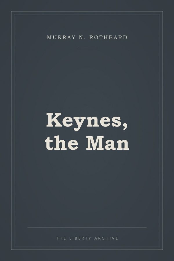 Cover of Keynes, the Man