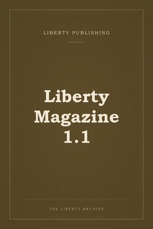 Cover of Liberty Magazine 1.1