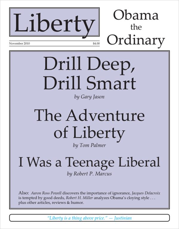 Cover of Liberty Magazine 24.10