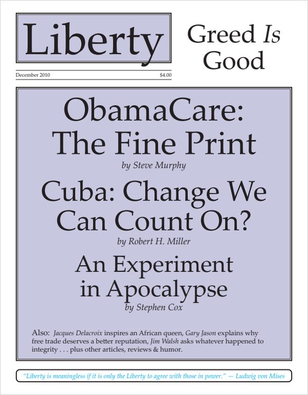 Cover of Liberty Magazine 24.11