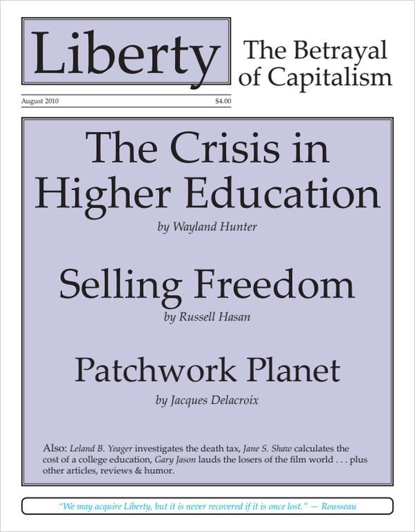 Cover of Liberty Magazine 24.7