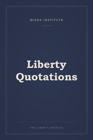 Cover of Liberty Quotations