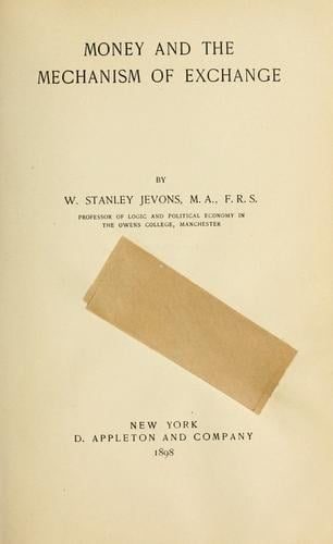 Cover of Money and the Mechanism of Exchange
