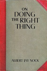 Cover of On Doing the Right Thing