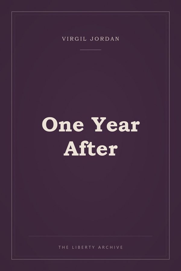 Cover of One Year After