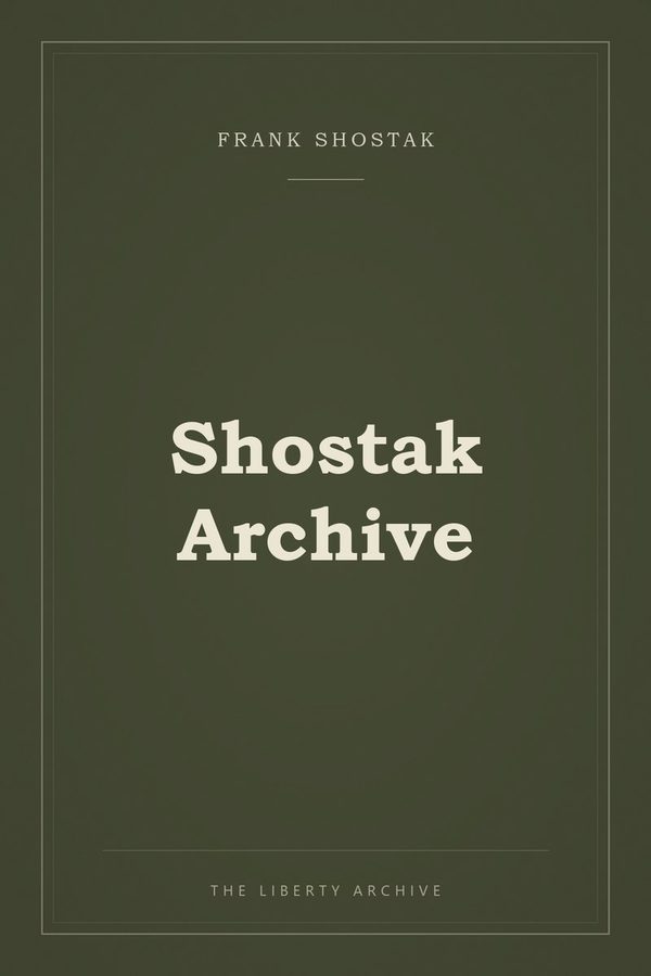 Cover of Shostak Archive