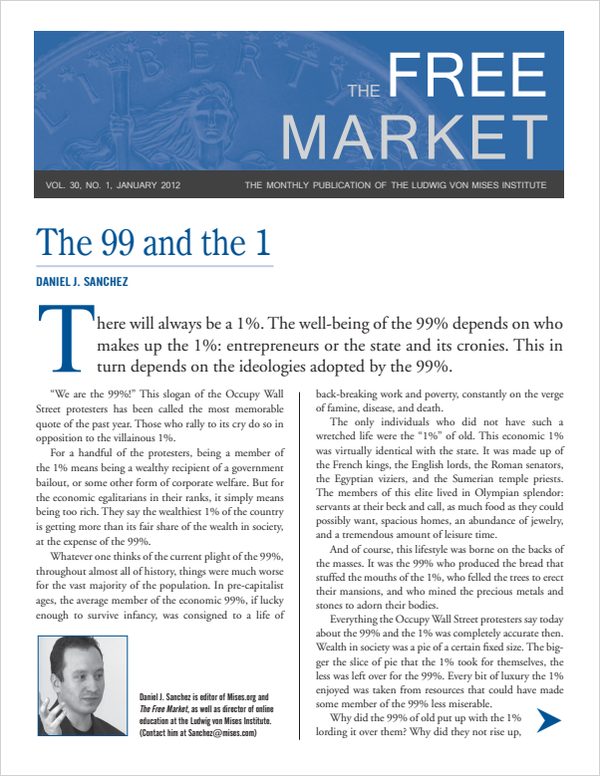 Cover of The 99 and the 1