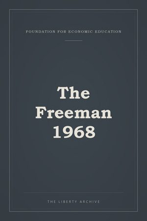 Cover of The Freeman 1968