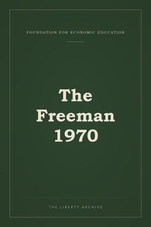 Cover of The Freeman 1970