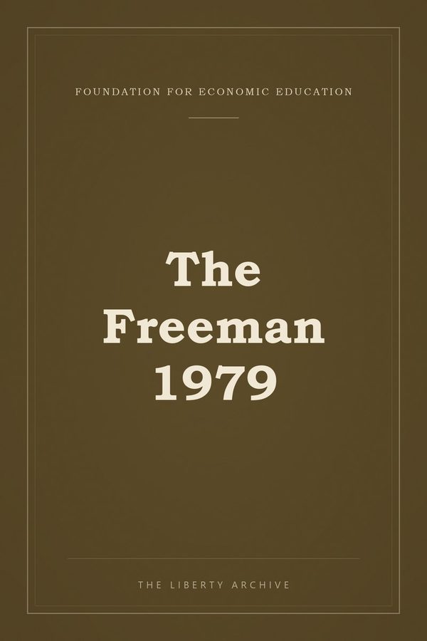 Cover of The Freeman 1979