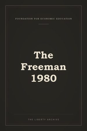 Cover of The Freeman 1980