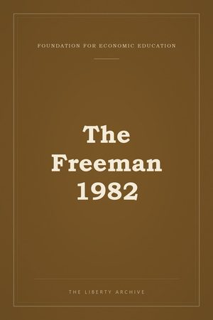 Cover of The Freeman 1982