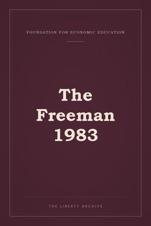 Cover of The Freeman 1983