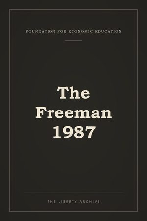 Cover of The Freeman 1987