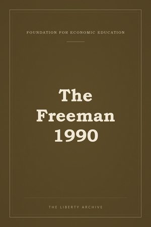 Cover of The Freeman 1990