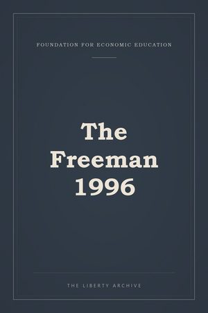 Cover of The Freeman 1996