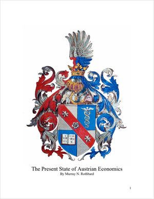 Cover of The Present State of Austrian Economics