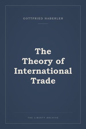 Cover of The Theory of International Trade