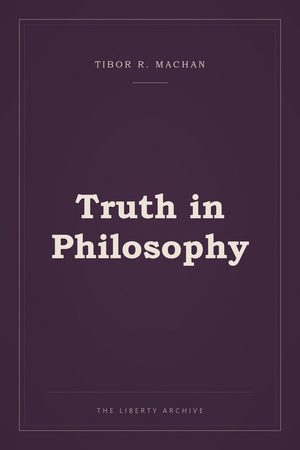 Cover of Truth in Philosophy