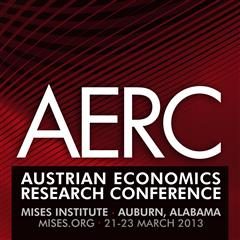 Cover of Austrian Economics Research Conference 2013