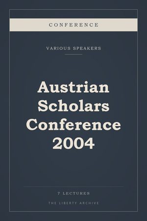Cover of Austrian Scholars Conference 2004