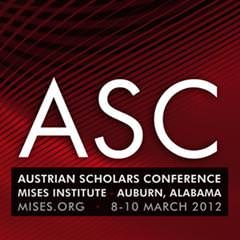Cover of Austrian Scholars Conference 2012