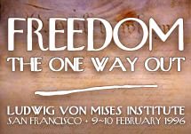 Cover of Freedom The One Way Out
