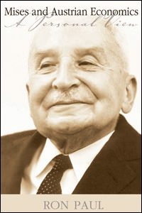 Cover of Mises and Austrian Economics A Personal View