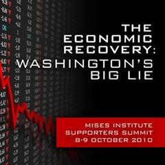 Cover of The Economic Recovery: Washington's Big Lie